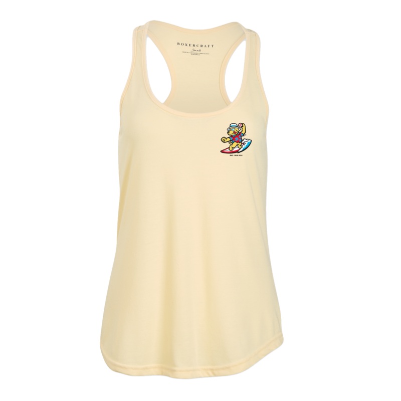 Clearwater BeachDogs Boxercraft Women’s Racer Tank