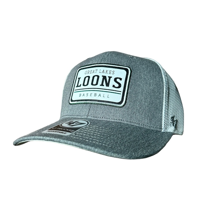 Great Lakes Loons ’47 Charcoal Ellington Trucker Cap