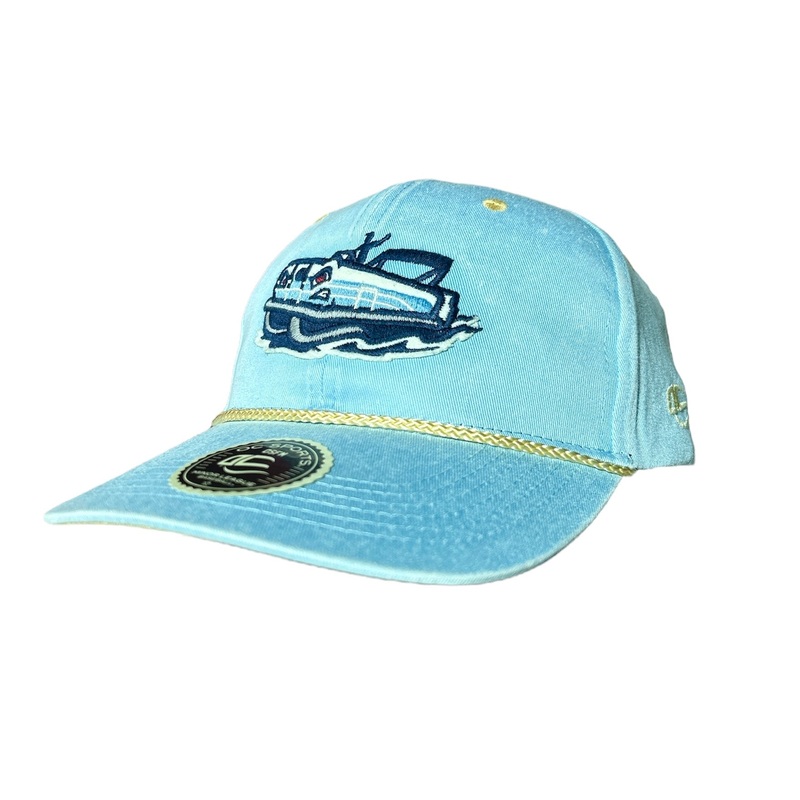 Great Lakes Pontooners OC Sports Powder Blue Rope Snapback