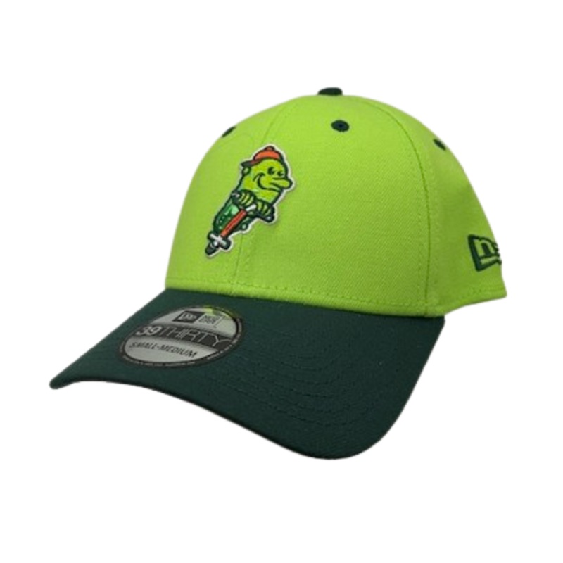 Hartford Yard Goats New Era Bouncing Pickles Flex Fit
