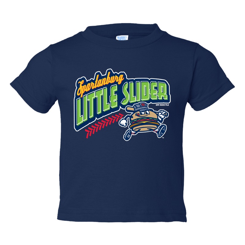 Infant Navy Little Slider Tee