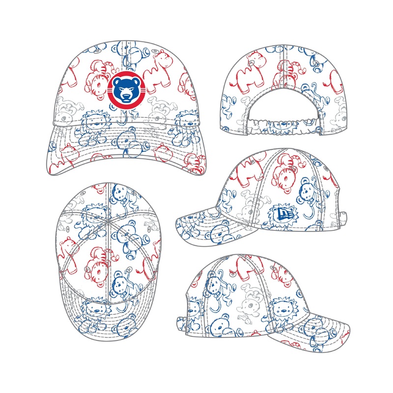 New Era South Bend Cubs Toddler Zoo Cap