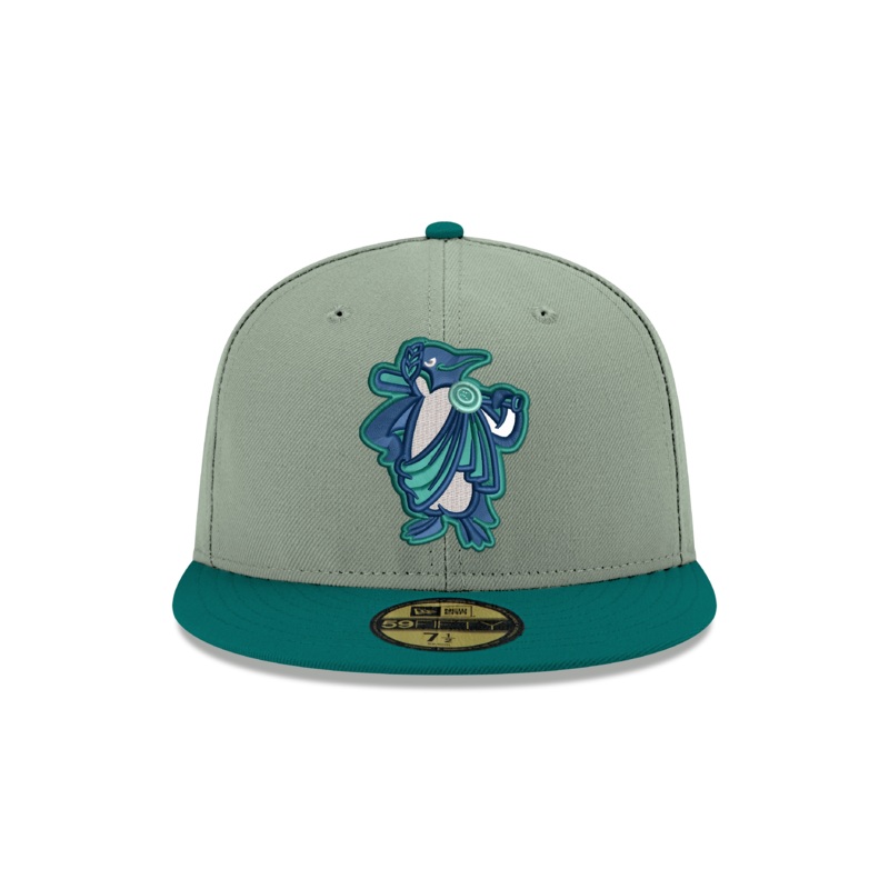 Rome Emperors New Era 59FIFTY Northwest Green Fitted