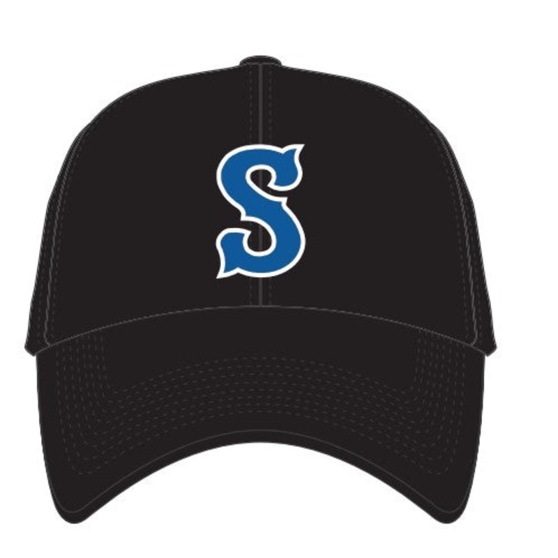 Syracuse Mets 47 Alt 2 Black Clean Up