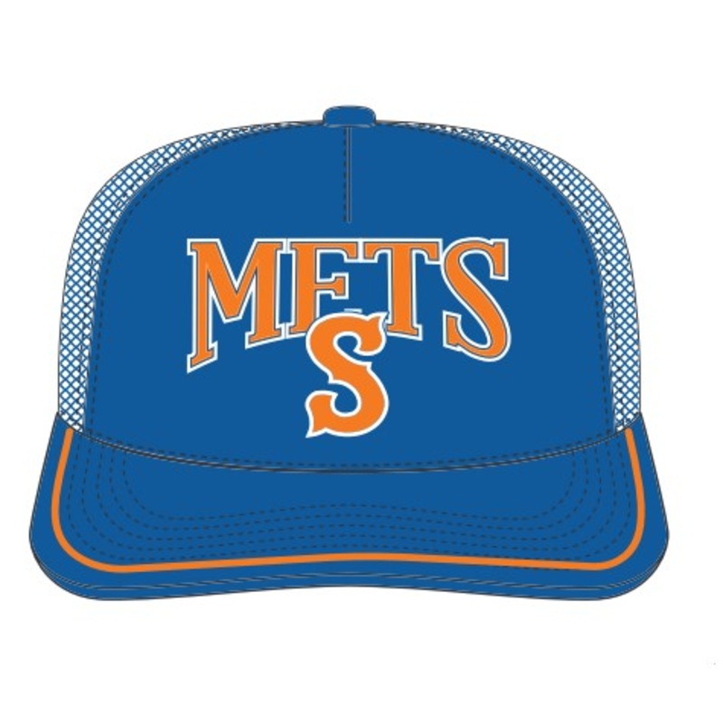 Syracuse Mets 47 Royal Sideband Trucker