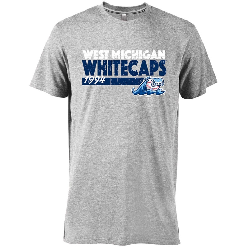 West Michigan Whitecaps “Molar” Triblend Grey Tee
