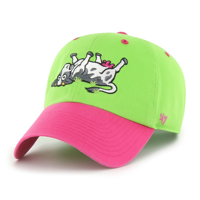 Wichita Wind Surge ’47 Lime Tumba Vacas Copa Clean Up Cap