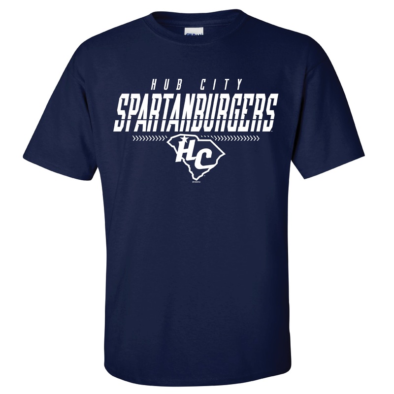 Youth Navy HC Laces Tee