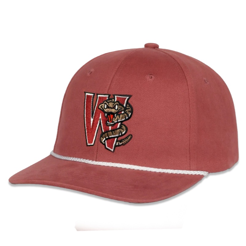 Lake Red Adjustable Cord Hat