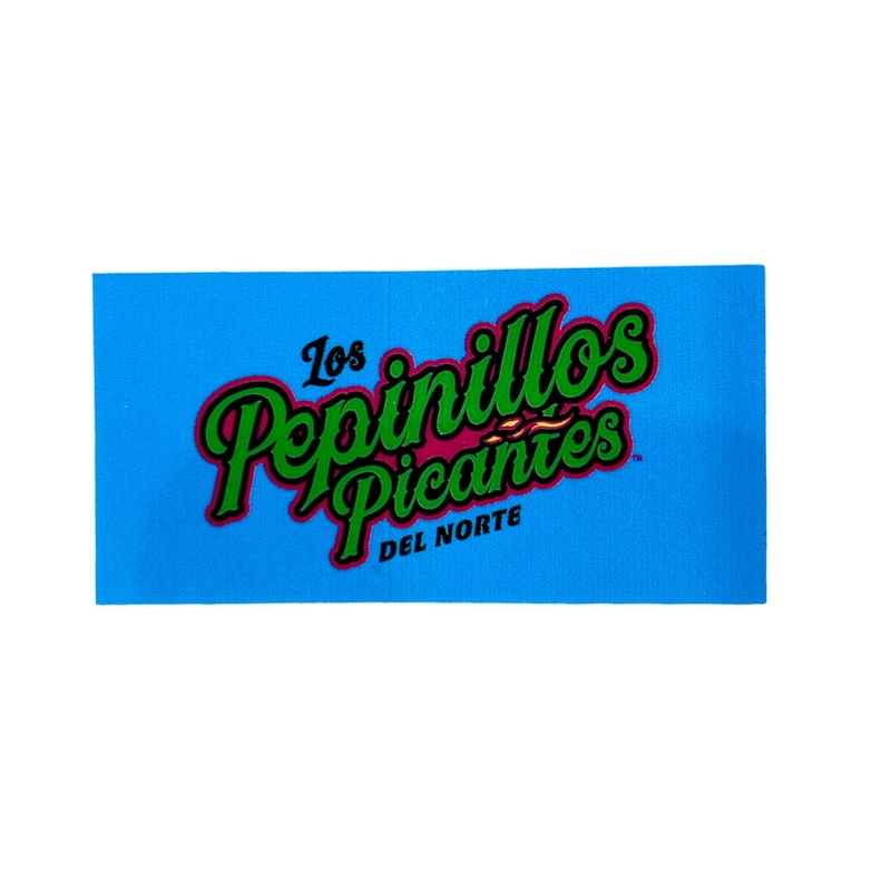 Los Pepinillos Picantes del Norte Mini Wordmark Sticker