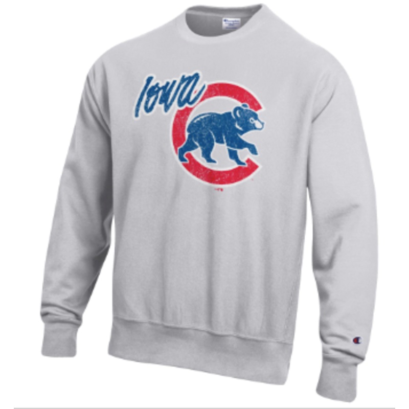 Men’s Iowa Cubs Champion Reverse Weave Crew Sweatshirt