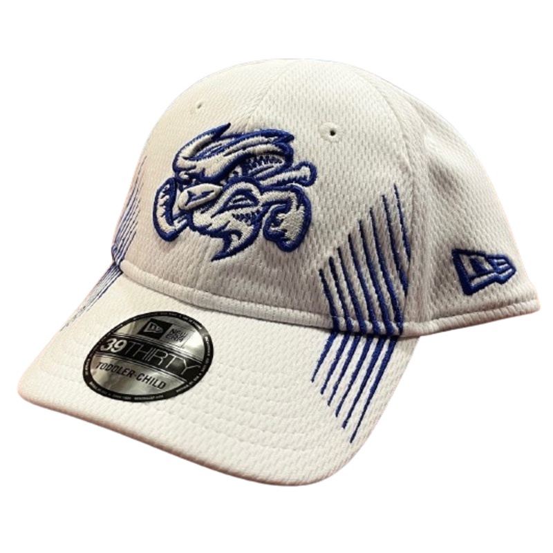 Omaha Storm Chasers Youth New Era 3930 White Vortex Active Cap
