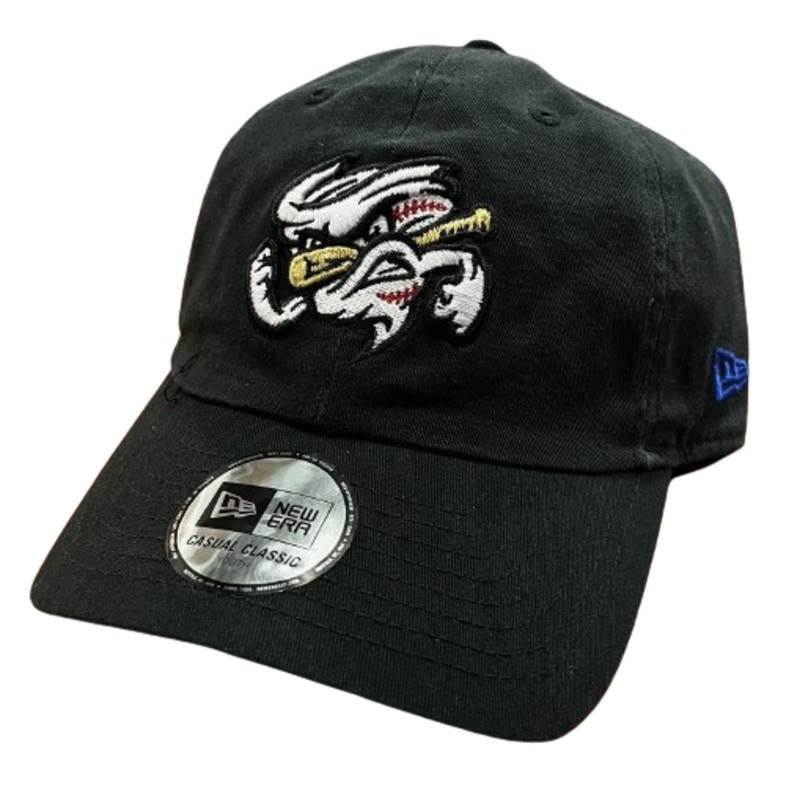Omaha Storm Chasers Youth New Era Casual Classic Black Vortex Cap
