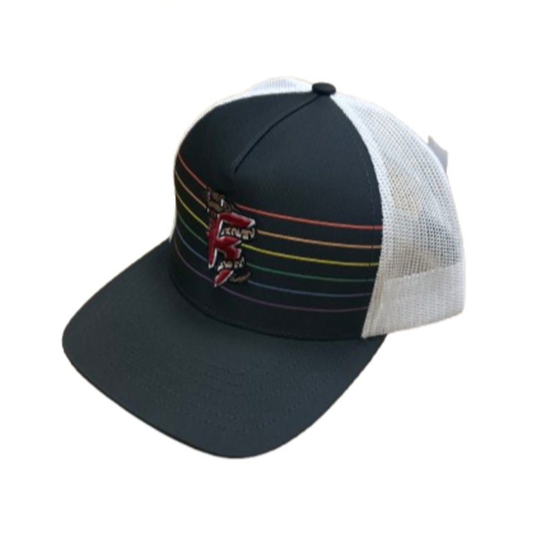 R Logo Black/Prism Adjustable Golf Hat