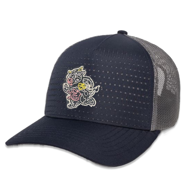 Udder Tuggers Navy/Charcoal Adjustable Golf Hat