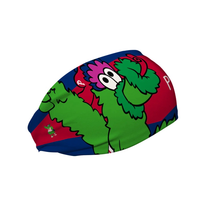 Vertical Athletics Cooling Headband Phillie Phanatic Nameplate