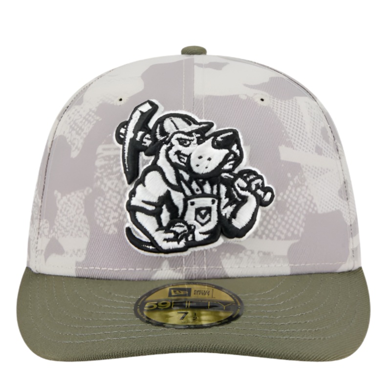Midland RockHounds 2025 New Era On-Field Armed Forces Day 59FIFTY Fitted Cap