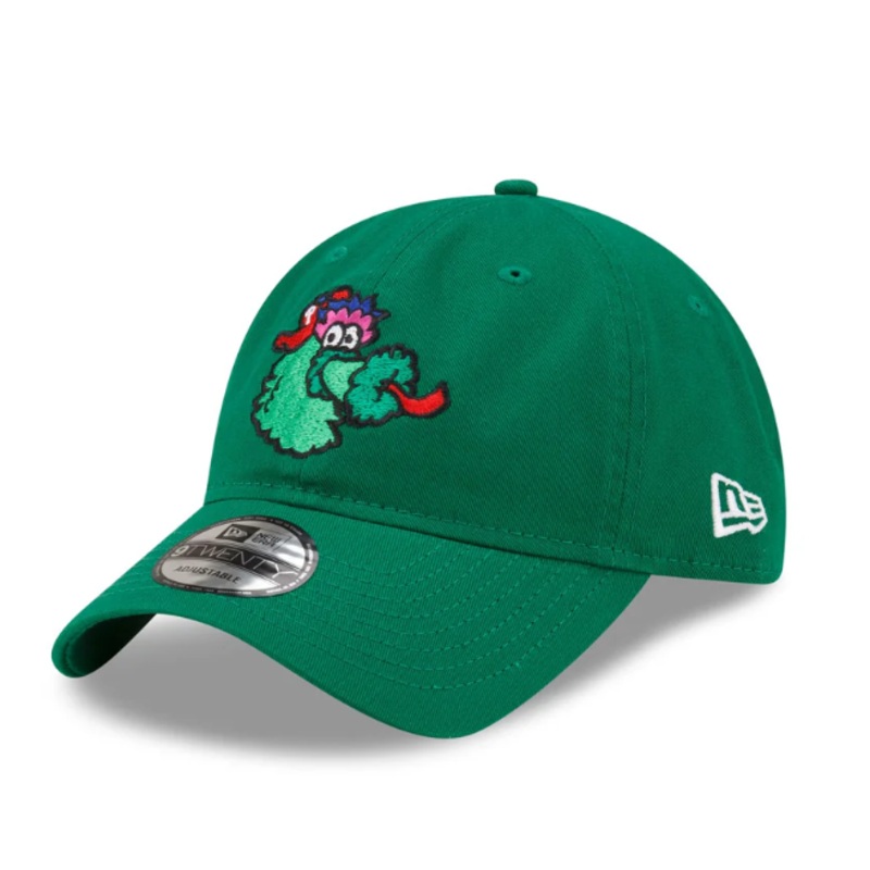 New Era 9Twenty Kelly Green Phillie Phanatic Logo Adjustable Hat