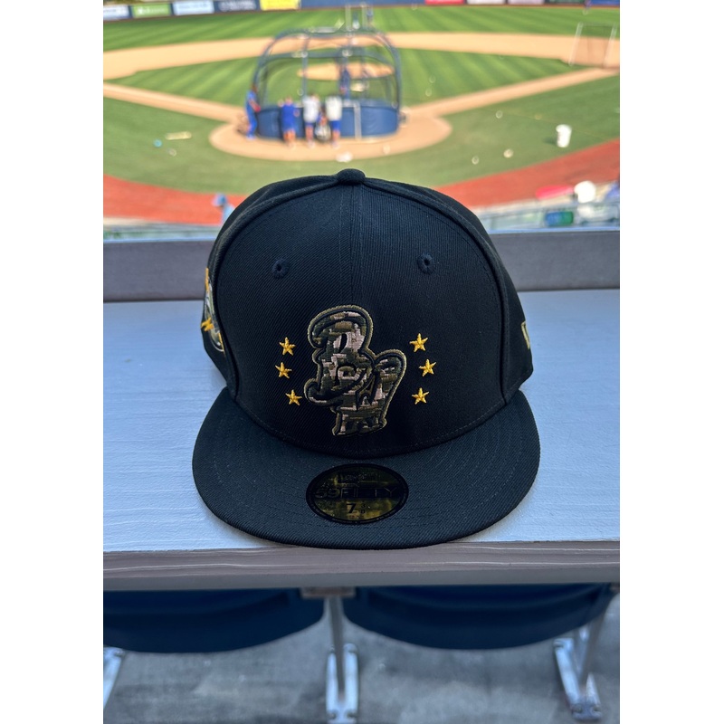 Pensacola Blue Wahoos 2024 Armed Forces Day 59Fifty Fitted Hat