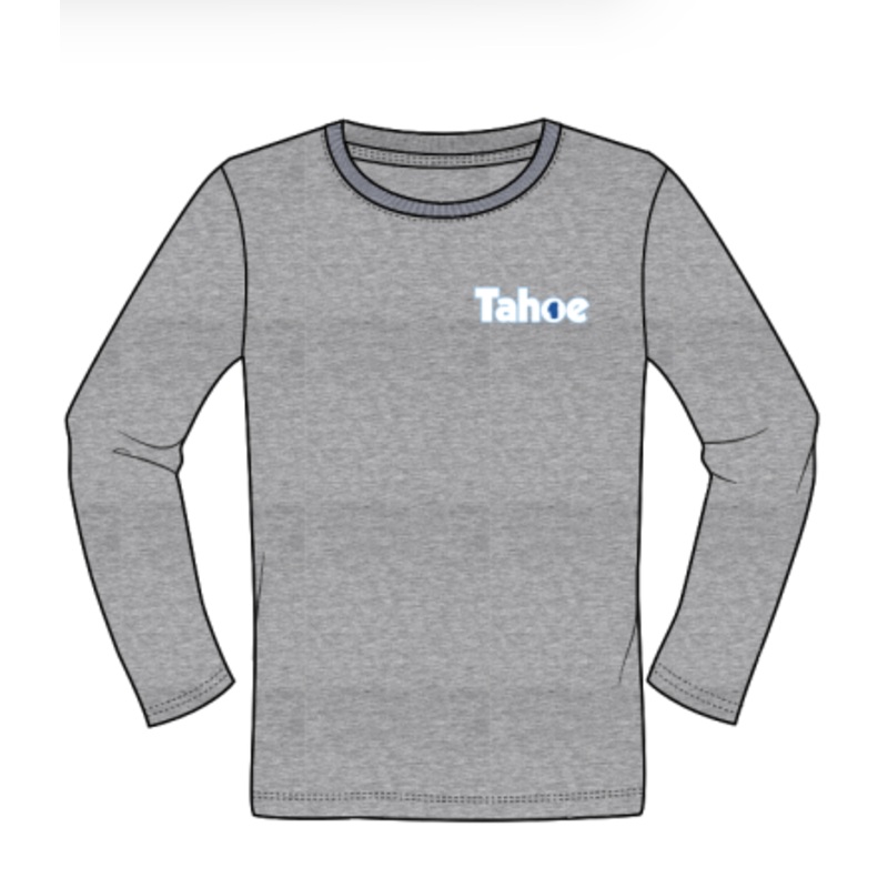 Reno Aces Gray Tahoe Long Sleeve Tee
