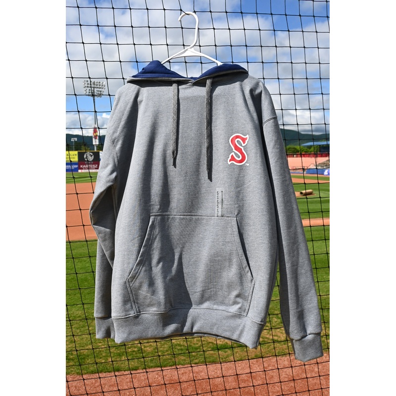 Salem Red Sox Baseballism Gray Hoodie