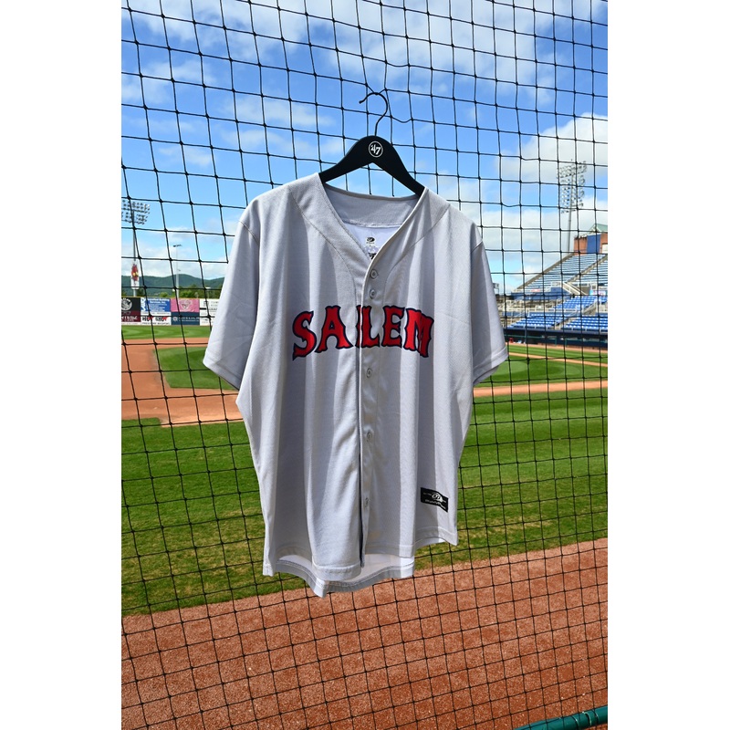 Salem Red Sox OT Sports Gray Men’s Replica Jerseys