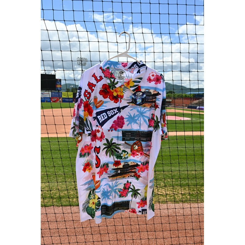 Salem Red Sox OT Sports Hawaiian Polo