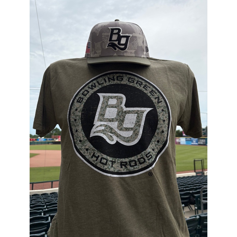 Bowling Green Hot Rods Camo Tee