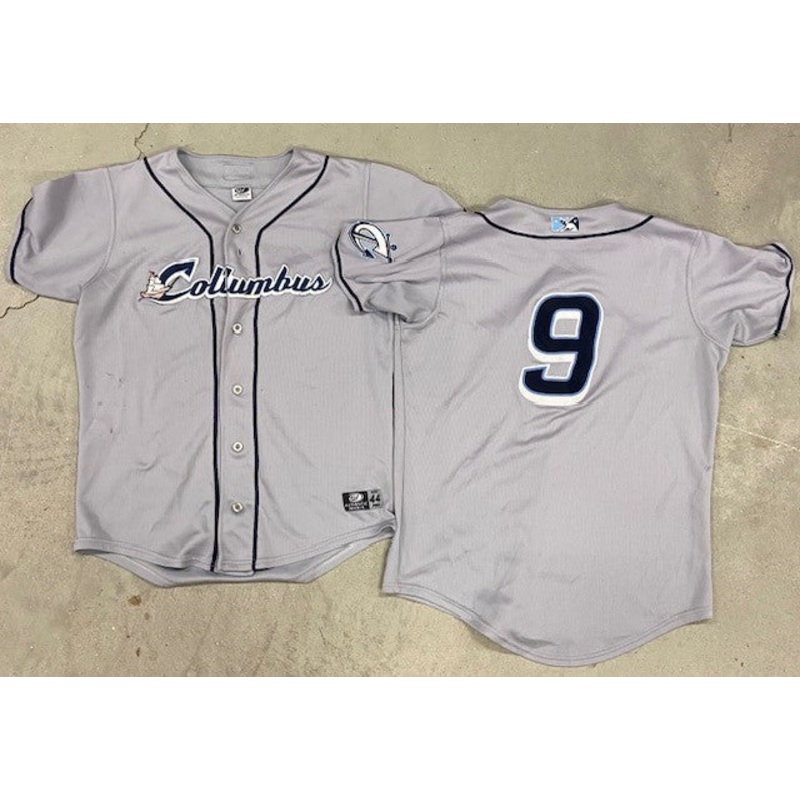 Columbus Clippers OT Sports Authentic On Field Road  Jerseys