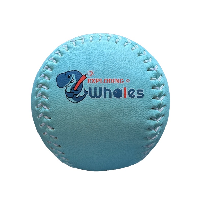 Eugene Emeralds Exploding Whales BWM Light Blue Baseball