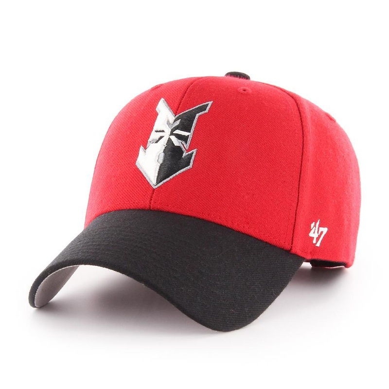 Indianapolis Indians ’47 Adult Red/Black Home MVP Adjustable Cap