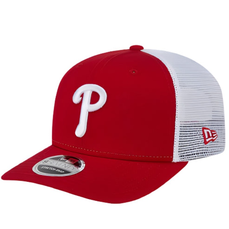 New Era 9Seventy Stretch-Snap Philadelphia Phillies Red w/ White Mesh