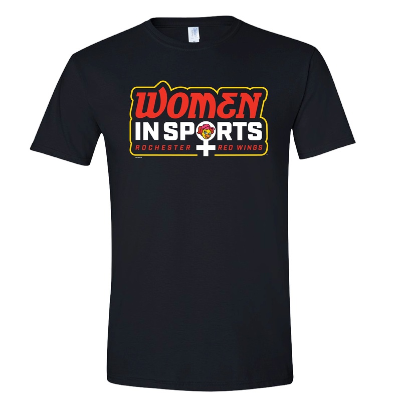 Rochester Red Wings “Women in Sports” Crewneck T-Shirt