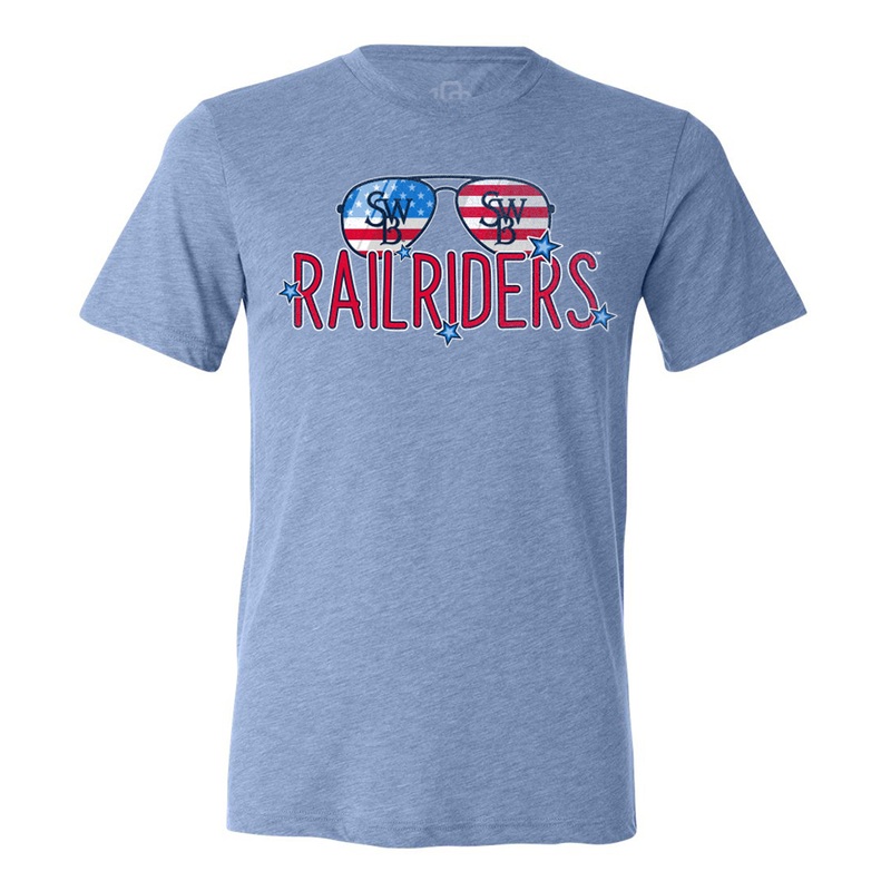 Scranton Wilke’s-Barre RailRiders 108 Stitches Americana Tee