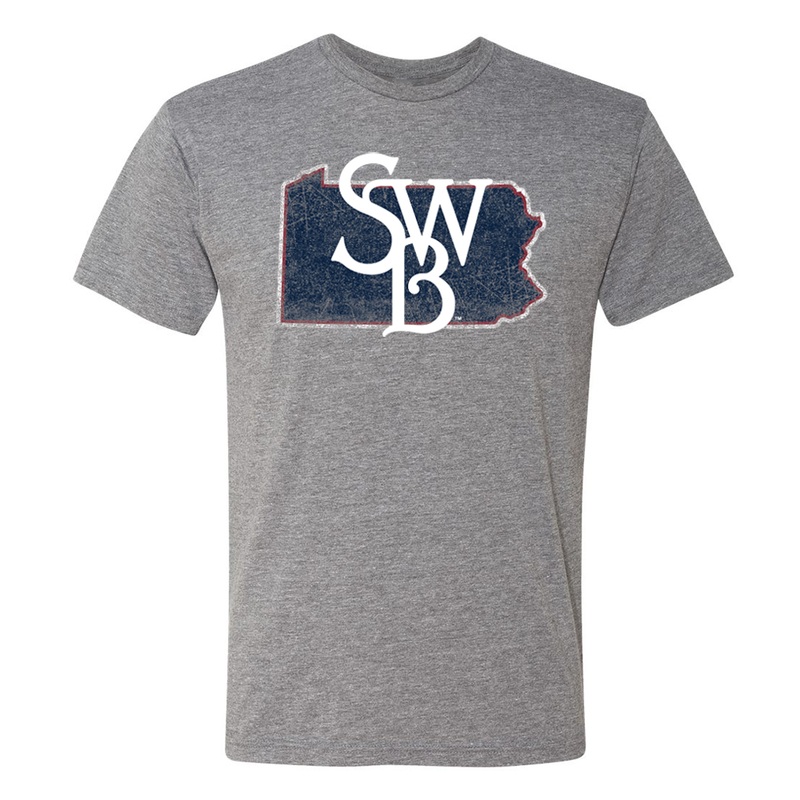 Scranton Wilke’s-Barre RailRiders 108 Stitches State Tee