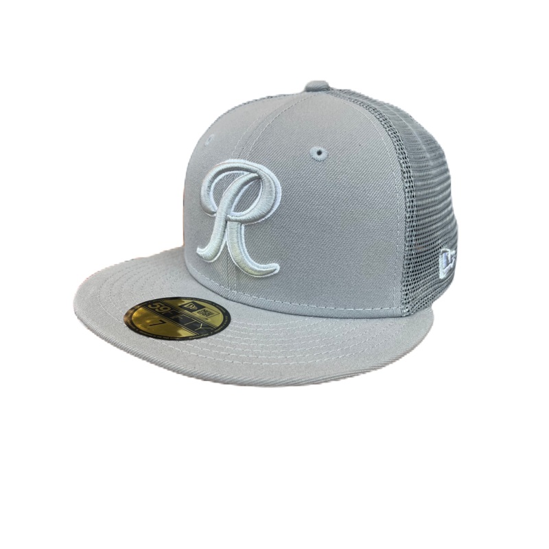 Tacoma Rainiers New Era 59Fifty Gray Mesh Fitted