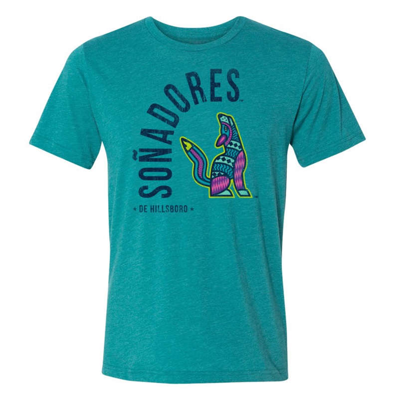 108 Stitches Soadores Wrap Tee, Hillsboro Hops