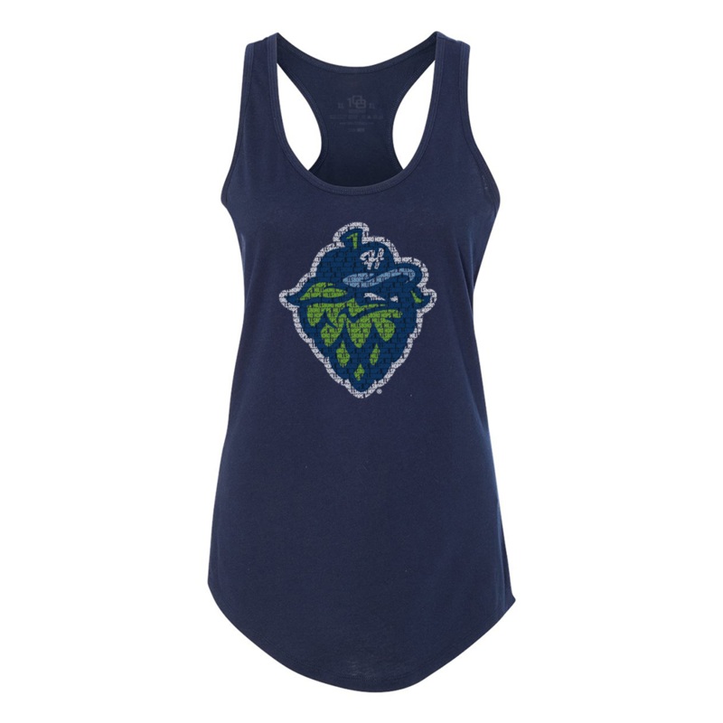 108 Stitches W’s Spelled Out Tank, Hillsboro Hops