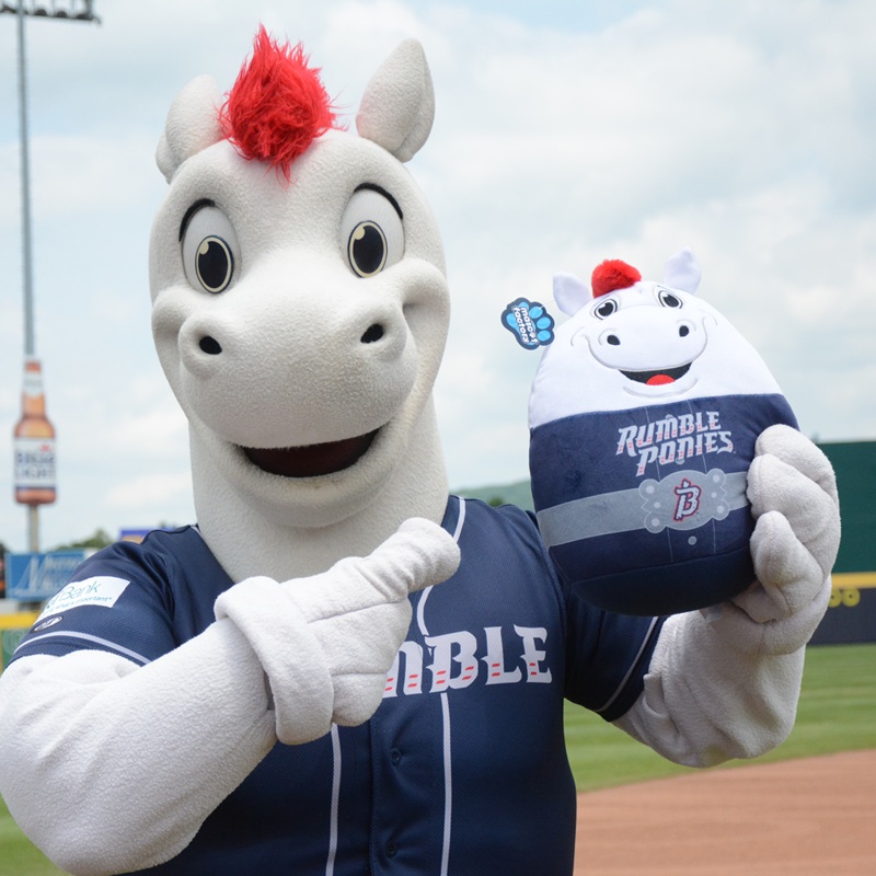 BRP Rowdy The Rumble Pony Squishmallow Pillow