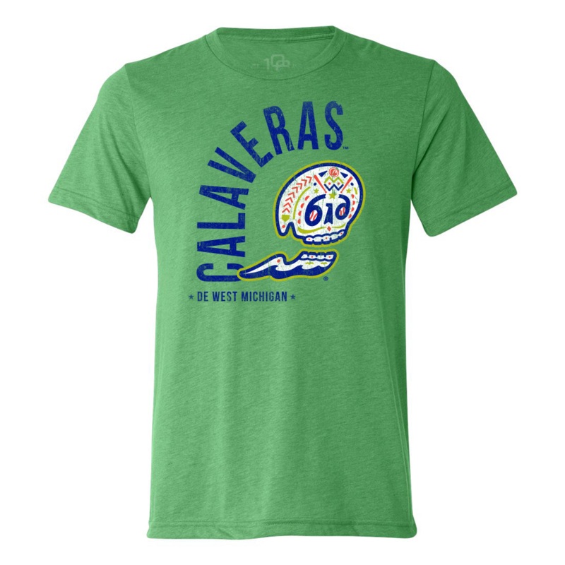 Calaveras de West Michigan Triblend Wrap Tee – Copa