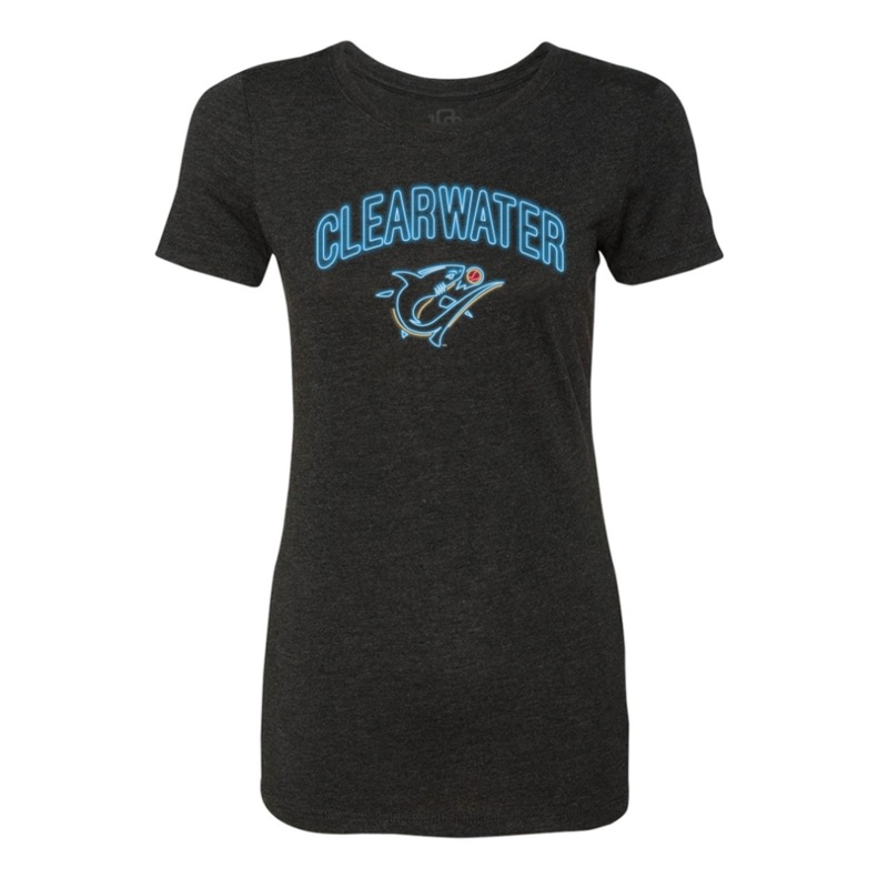 Clearwater Threshers 108 Stitches Women’s Neon Tee