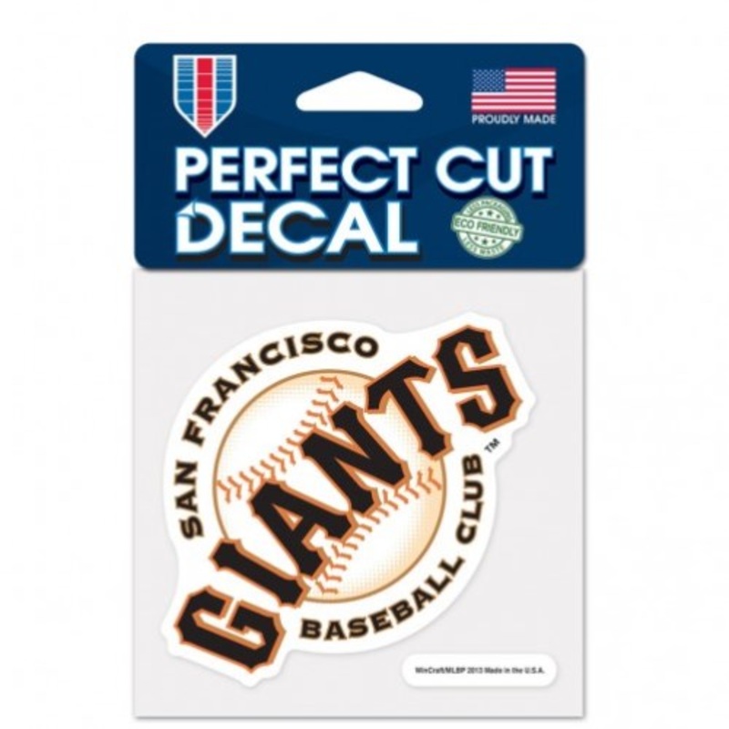 DECAL 4X4 GIANTS BALL – SAN FRANCISCO GIANTS