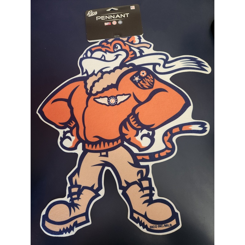 Flying Tigers Ace Cut Shape Pennant