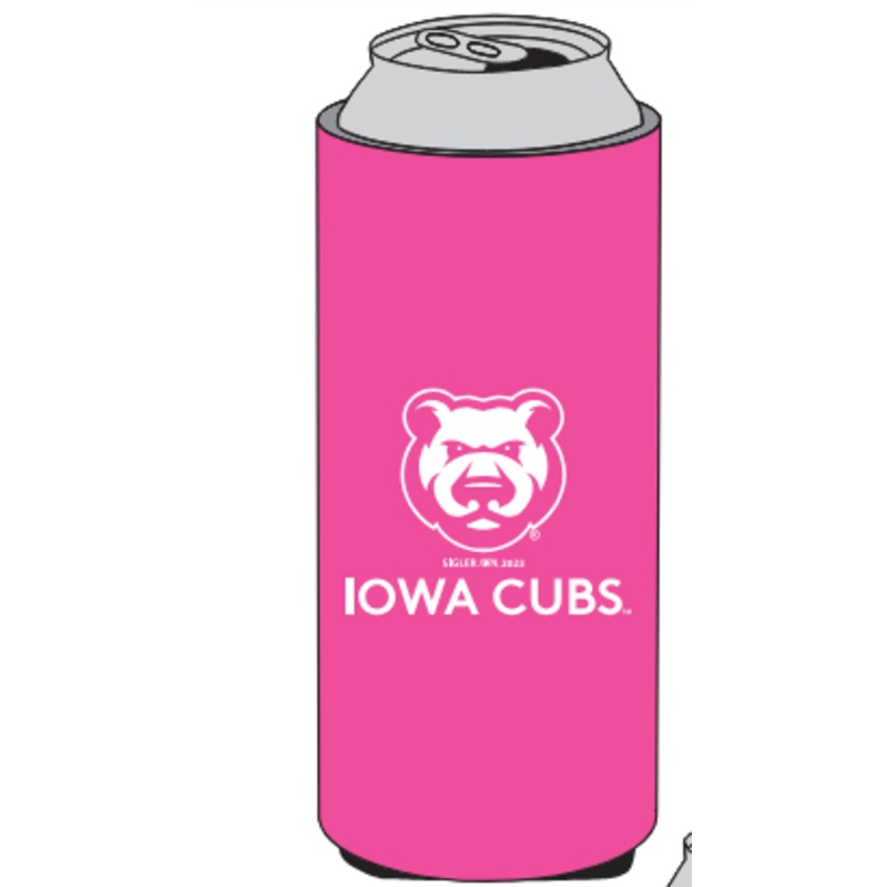 Iowa Cubs Tall Boy Coozie