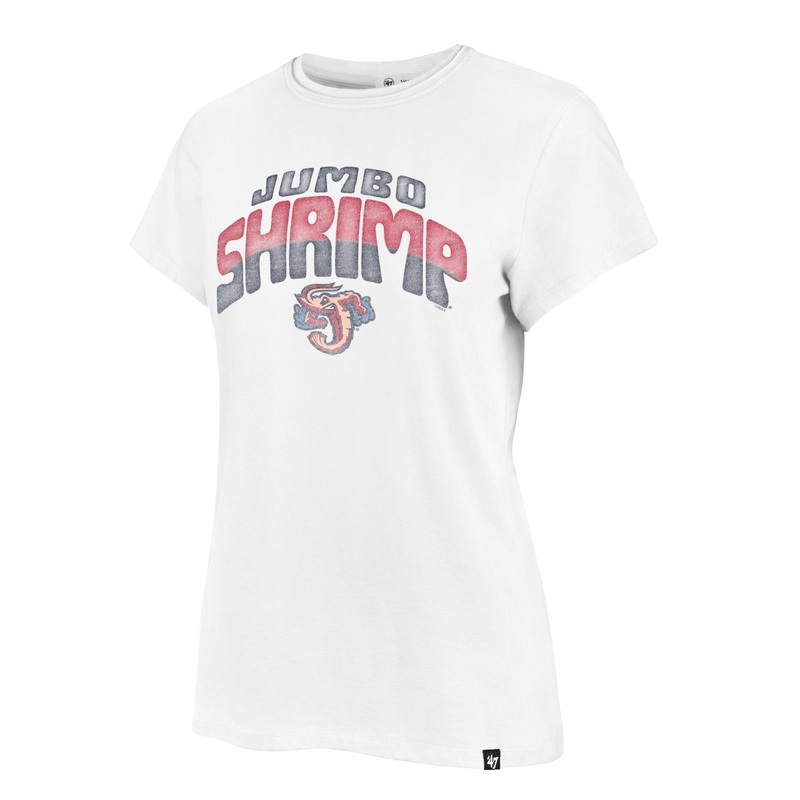 Jacksonville Jumbo Shrimp ’47 Ladies Far Out Frankie Tee