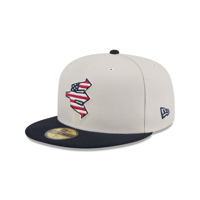 Everett AquaSox 2024 Stars and Stripes 59FIFTY Cap
