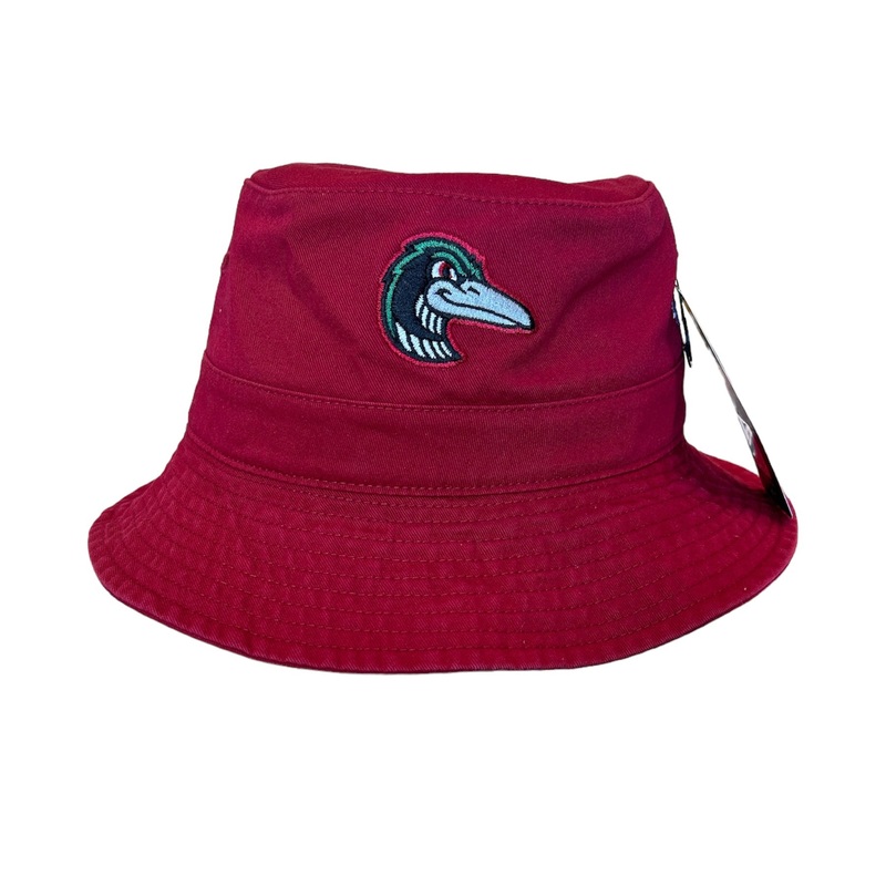 Great Lakes Loons ’47 Red Home Bucket Hat