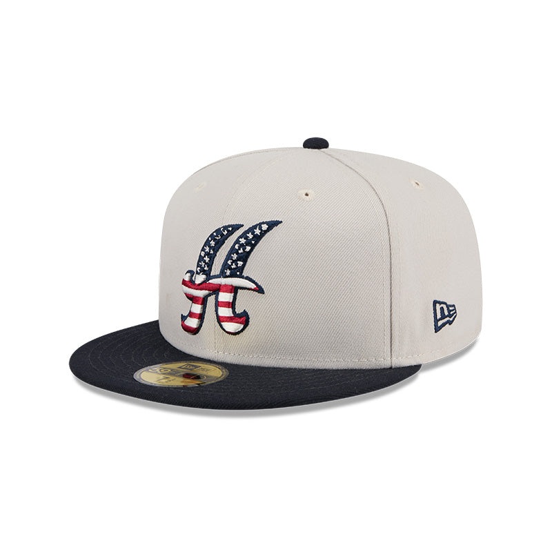 Hartford Yard Goats New Era Stars & Stripes ’24 Fitted Cap