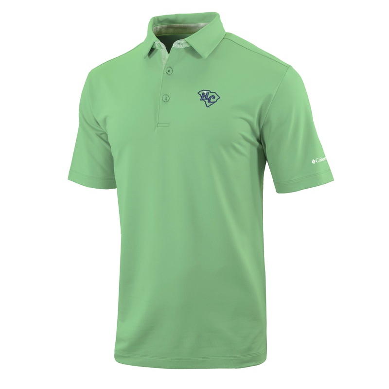 Adult Light Green HC Columbia Polo