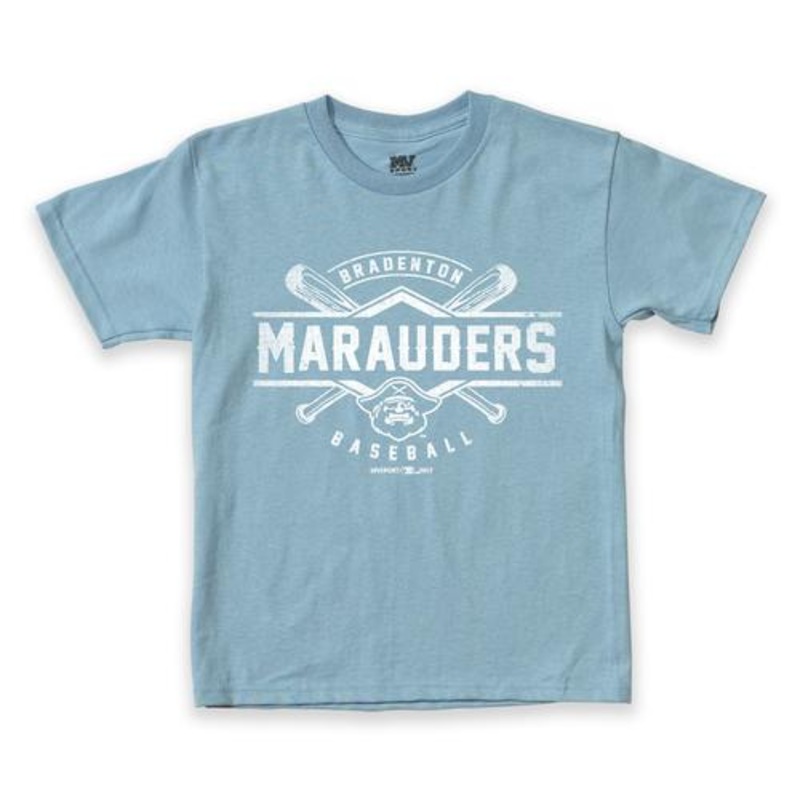 Bradenton Marauders MV Sport Blue Youth Cotton T-Shirt
